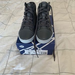 Girls Geox Grey Sneakers EU 34 ; US 3